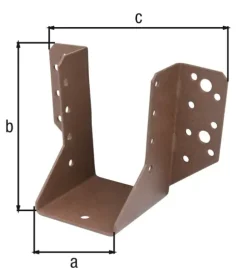 Alberts Duravis Balkenschuh Typ A 6,0 x 10,0 cm