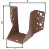 Alberts Duravis Balkenschuh Typ A 8,0 x 12,0 cm