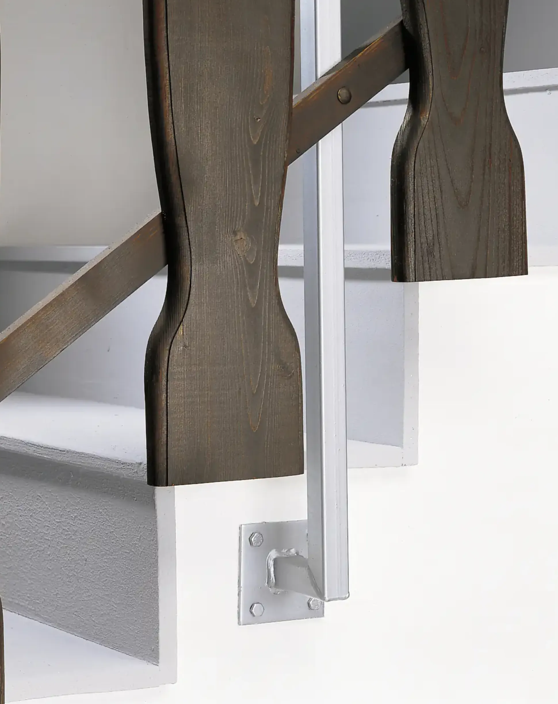 Alberts Geländerpfosten universal 115 cm, 30 x 30 mm, feuerverzinkt