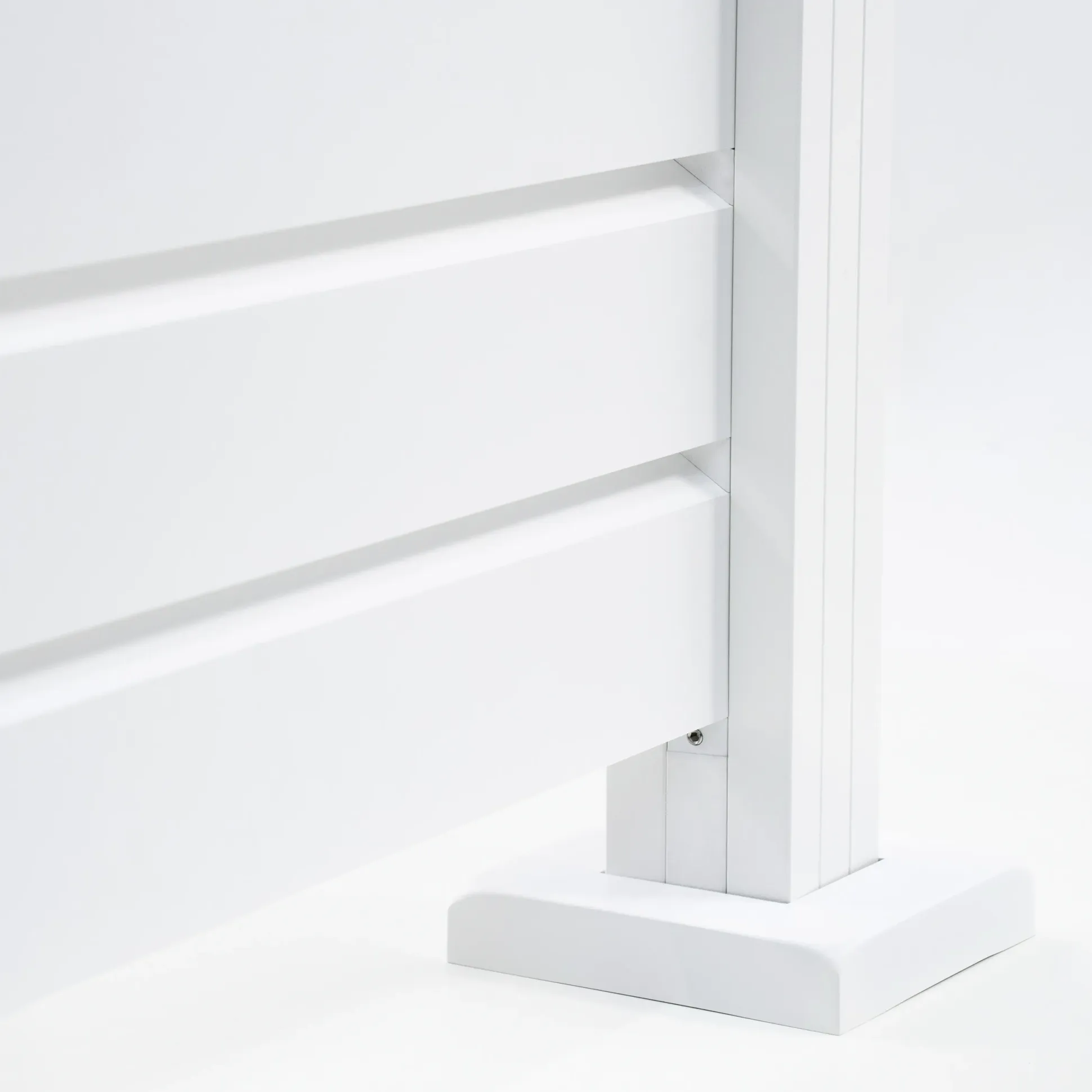 Ambiente Alu-Zaun Erweiterungsset Rhombus MINI 187 x 184,2 cm weiß