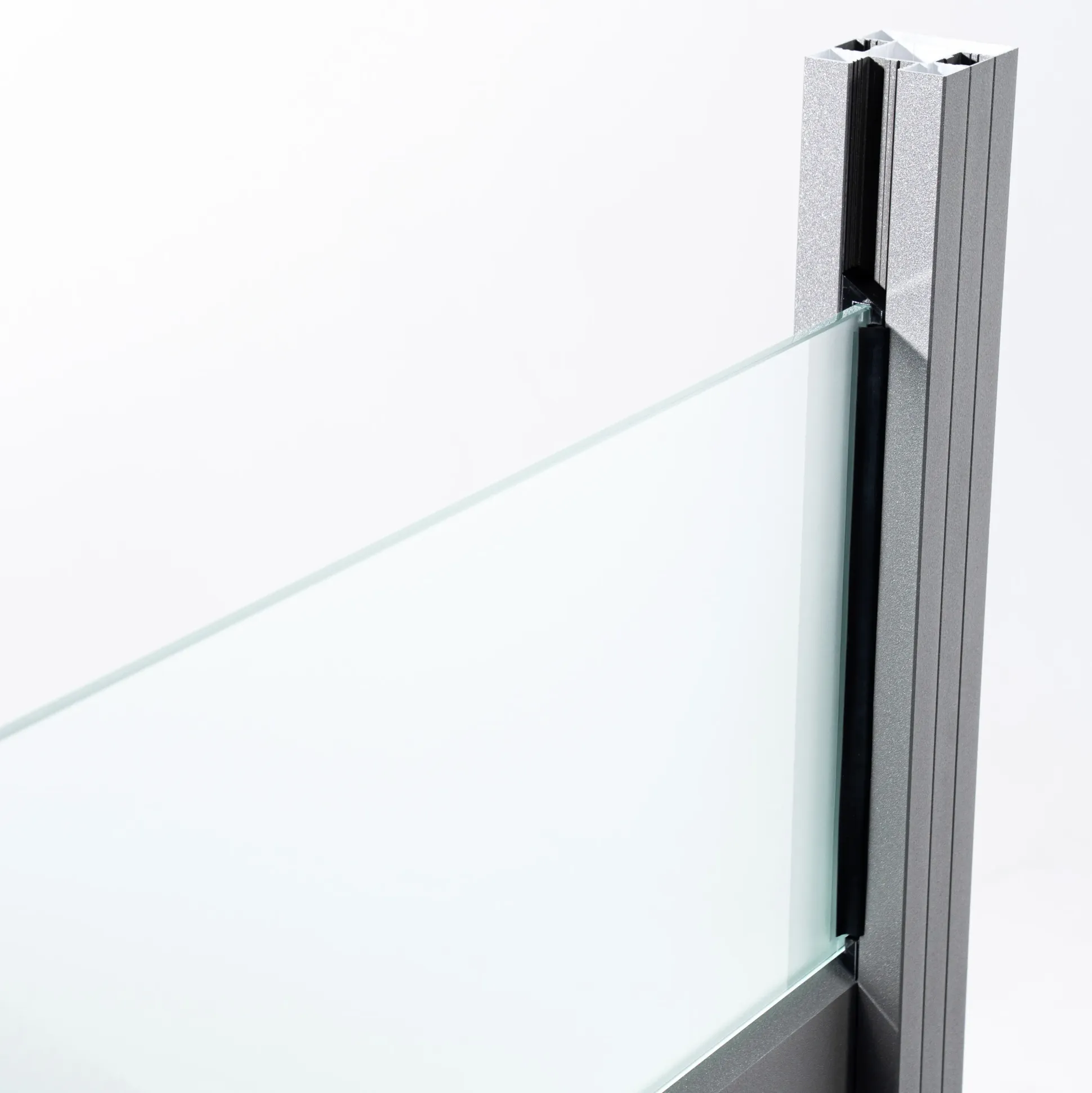 Ambiente Alu-Zaun Erweiterungsset Rhombus MINI 187 x 124,2 cm grau