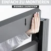 Ambiente Alu-Zaun Erweiterungsset Rhombus MAXI 187 x 124.2 cm grau