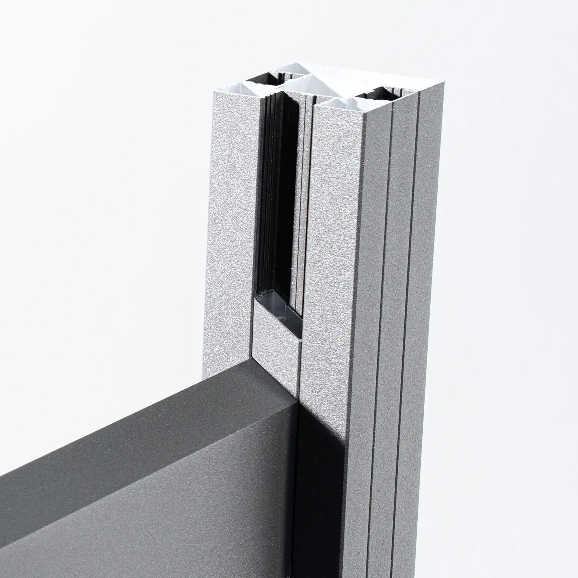 Ambiente Alu-Zaun Erweiterungsset Rhombus MAXI 187 x 124.2 cm grau