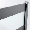 Ambiente Alu-Zaun Erweiterungsset Paneel 150 grau 187 x 124,2 cm