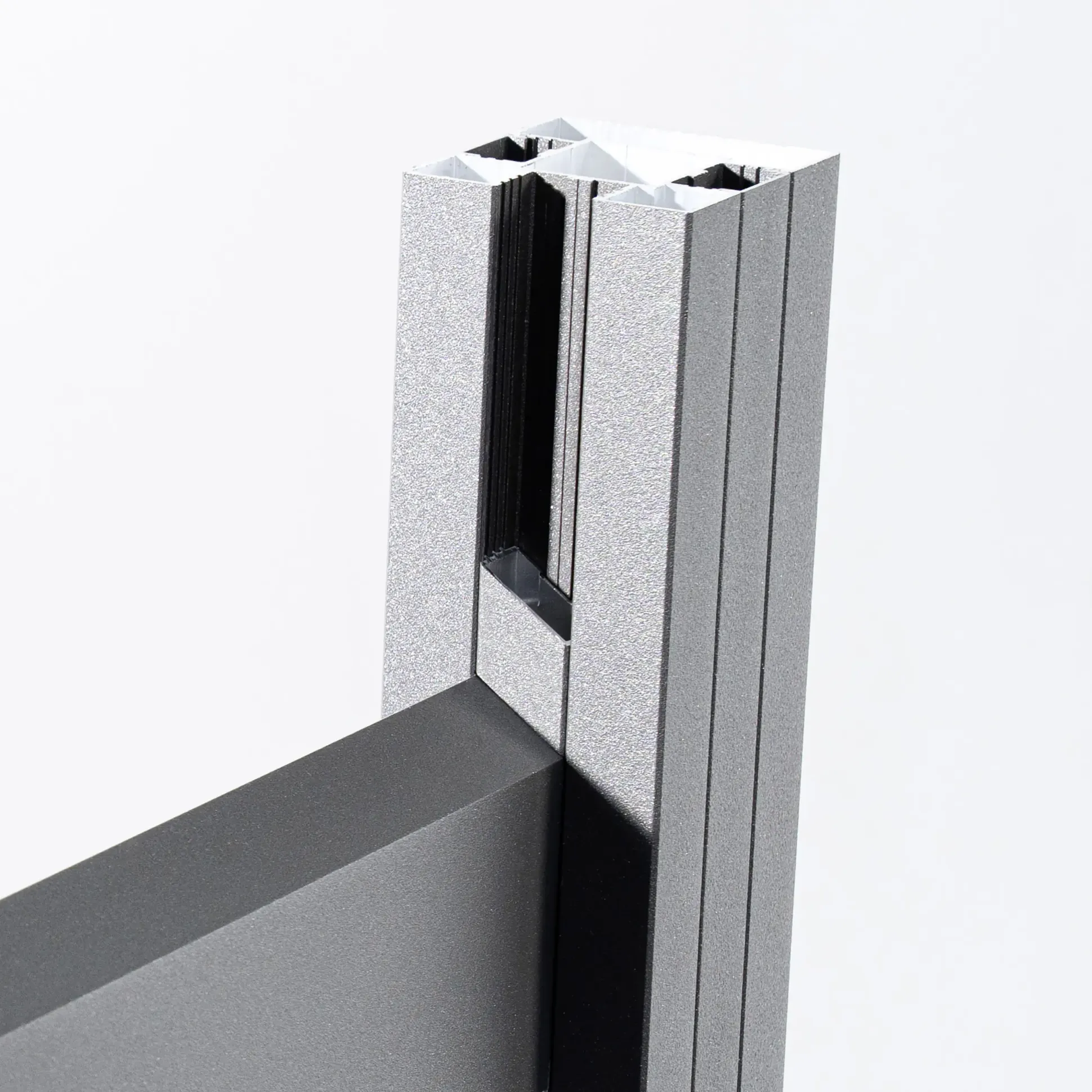 Ambiente Alu-Zaun Erweiterungsset Rhombus MAXI 187 x 244,2 cm grau