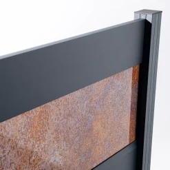 Ambiente Alu-Zaun Erweiterungsset Paneel 150 anthrazit 187 x 124,2 cm