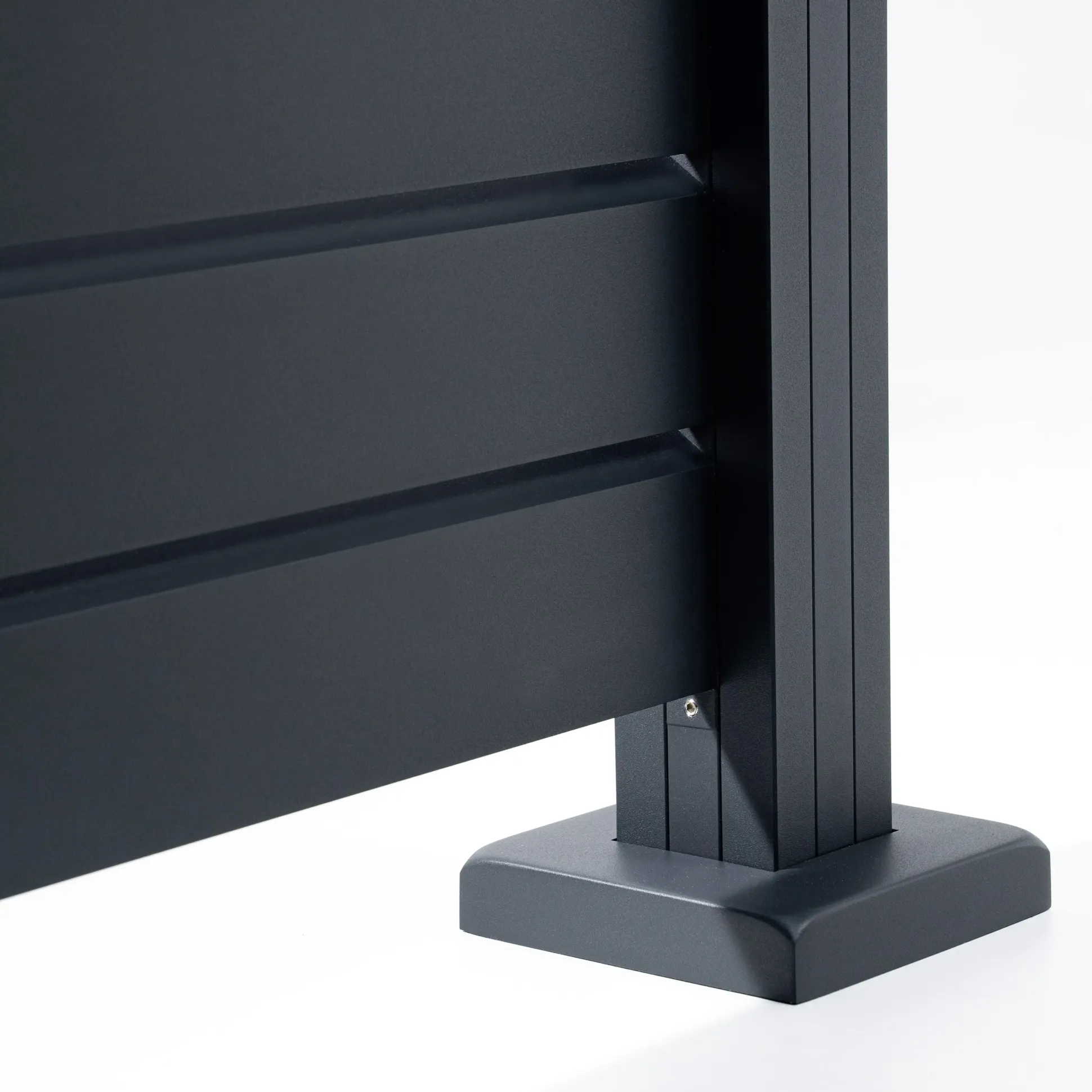 Ambiente Alu-Zaun Erweiterungsset Rhombus MINI 187 x 184,2 cm anthrazit