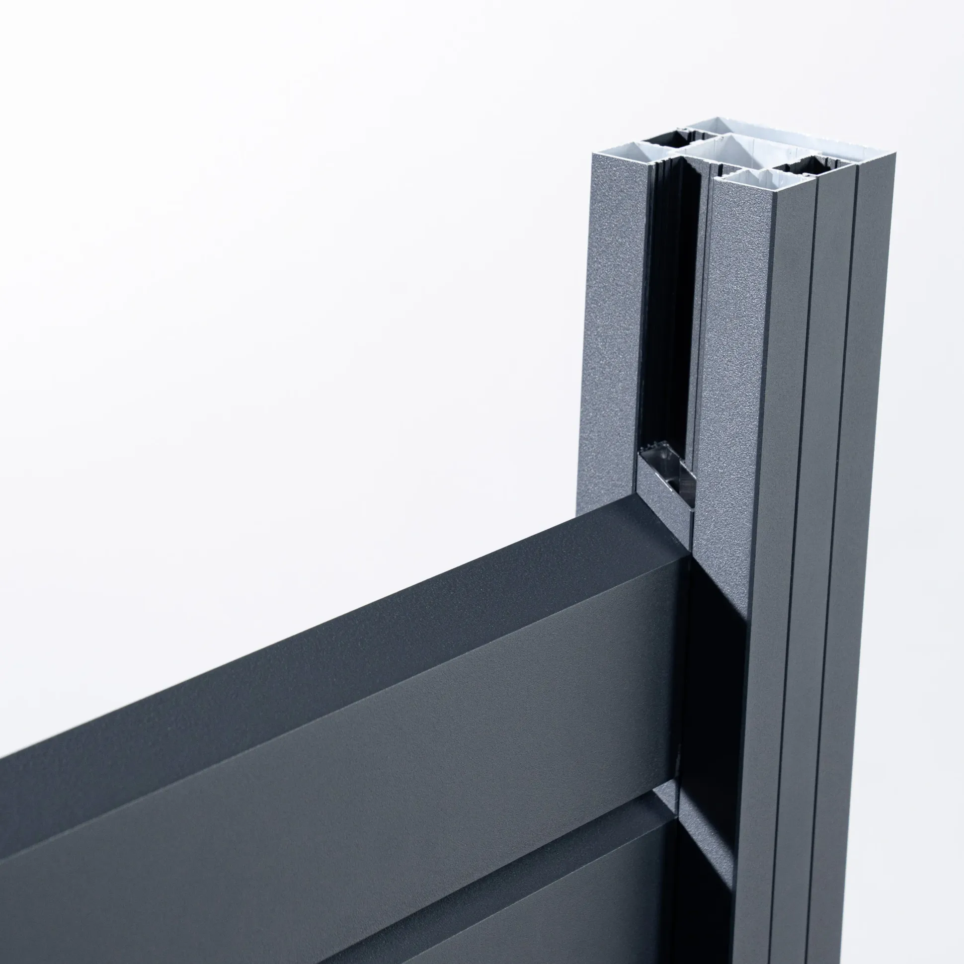 Ambiente Alu-Zaun Erweiterungsset Rhombus MINI 187 x 244,2 cm anthrazit