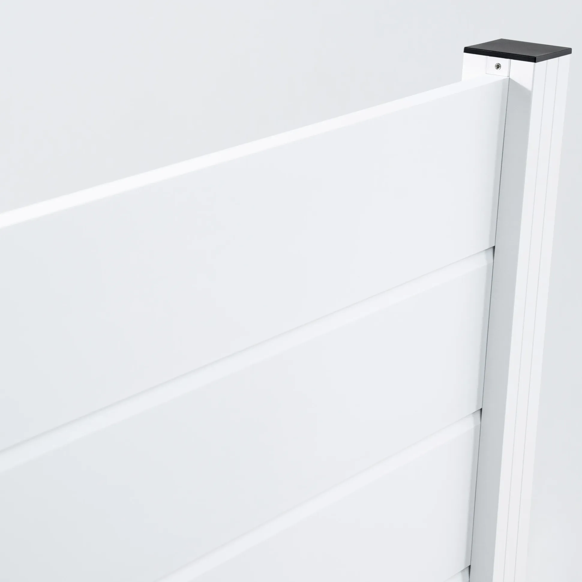 Ambiente Alu-Zaun Erweiterungsset Paneel 150 weiß 187 x 274,2 cm