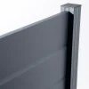 Ambiente Alu-Zaun Erweiterungsset Paneel 150 anthrazit 187 x 124,2 cm