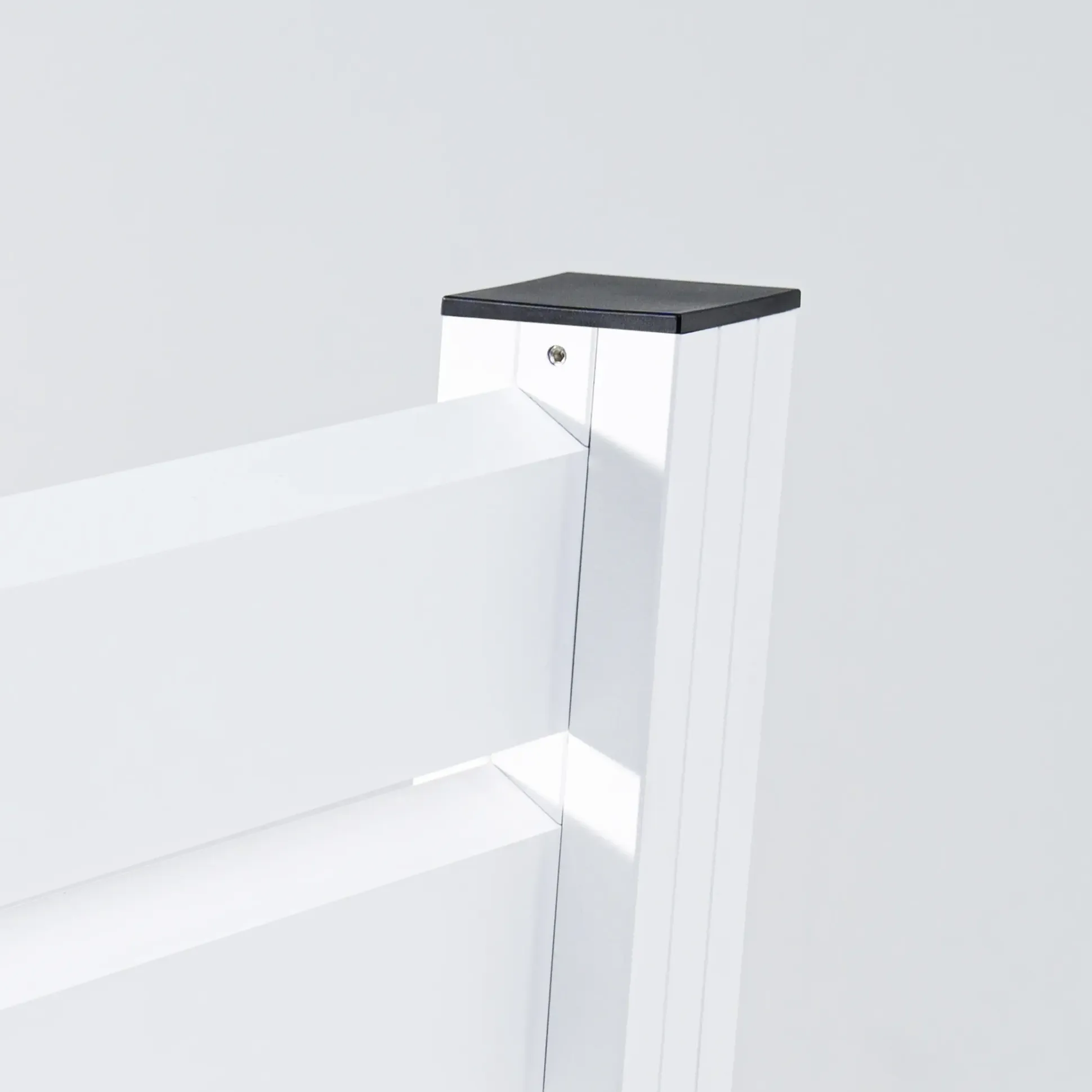Ambiente Alu-Zaun Grundset Rhombus MAXI 187 x 244,2 cm weiß