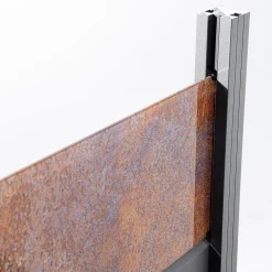 Ambiente Alu-Zaun Grundset Rhombus MINI 187 x 124,2 cm grau