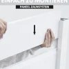 Ambiente Alu-Zaun Grundset Paneel 150 weiß 187 x 124,2 cm