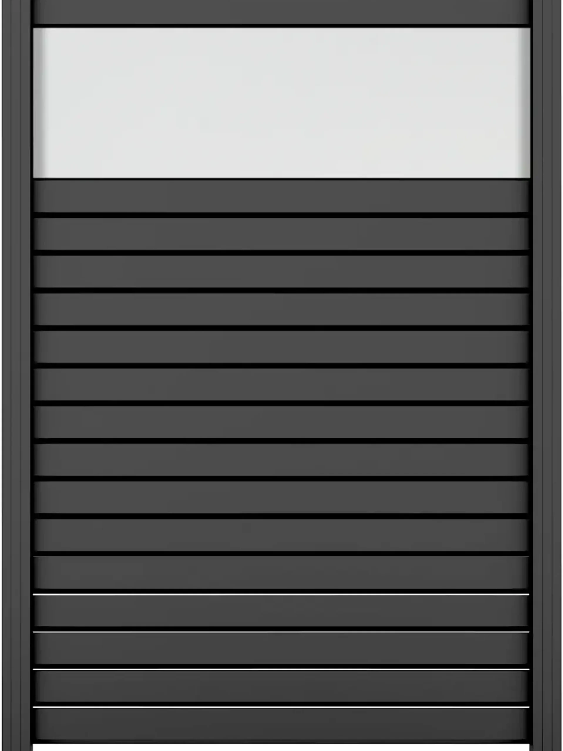 Ambiente Alu-Zaun Grundset Rhombus MINI 187 x 124,2 cm anthrazit