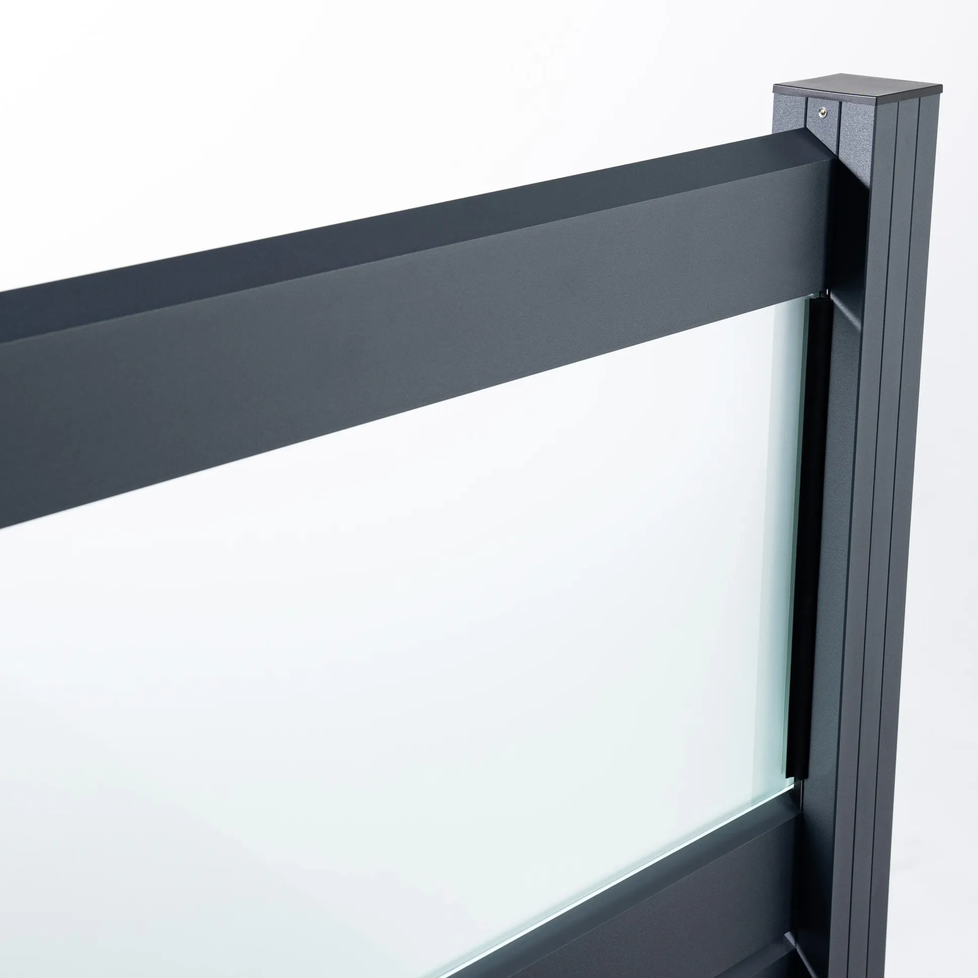 Ambiente Alu-Zaun Grundset Rhombus MINI 187 x 124,2 cm anthrazit