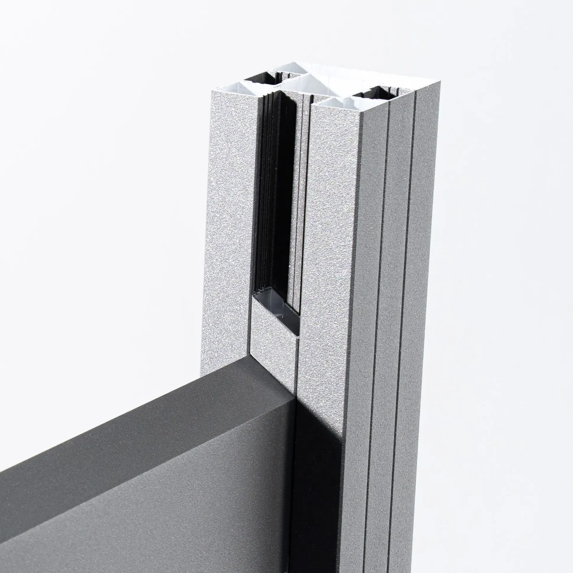 Ambiente Alu-Zaun Grundset Rhombus MAXI 187 x 124,2 cm grau