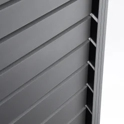 Ambiente Alu-Zaun Grundset Rhombus MINI 187 x 184,2 cm grau