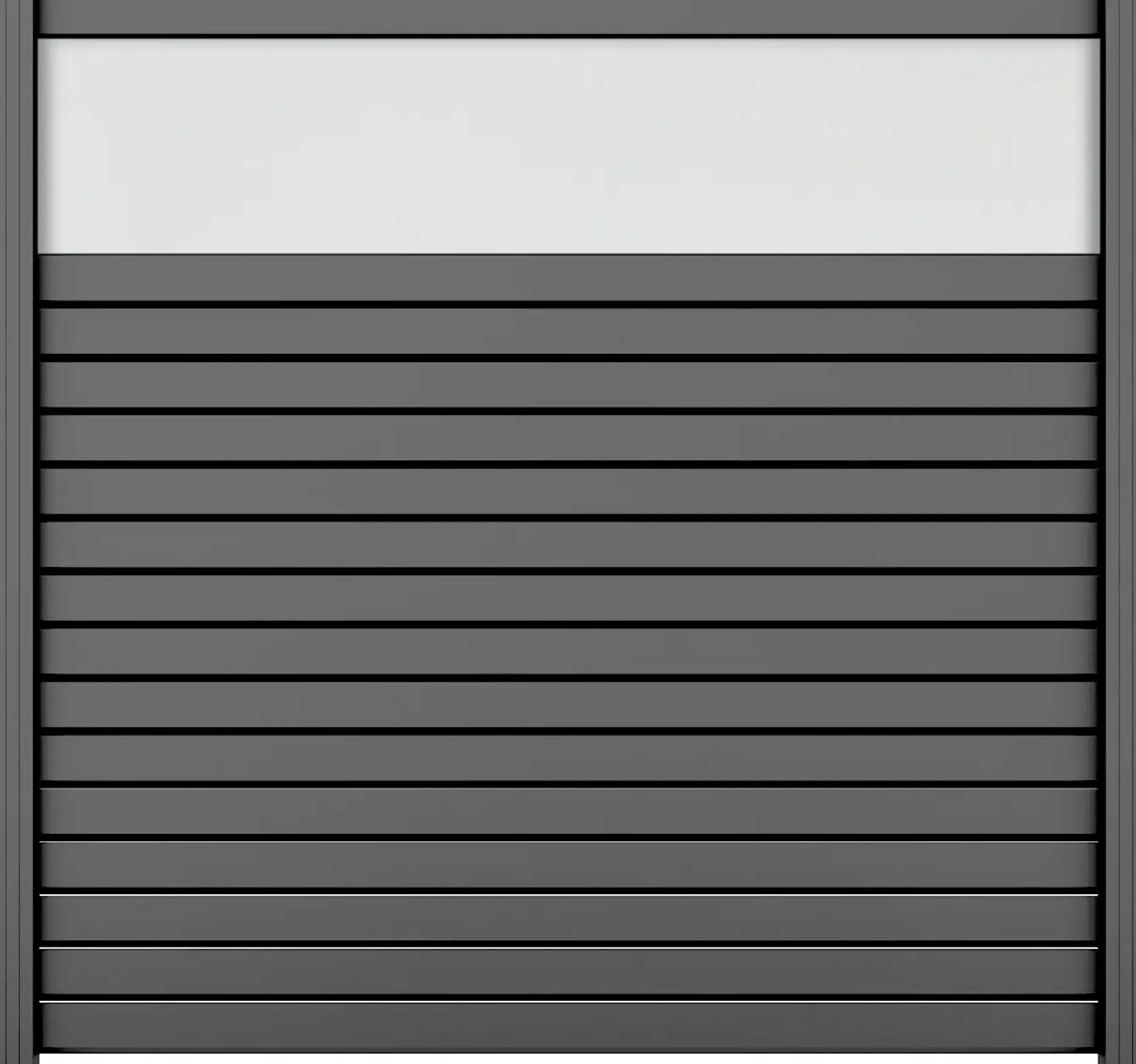 Ambiente Alu-Zaun Grundset Rhombus MINI 187 x 184,2 cm grau