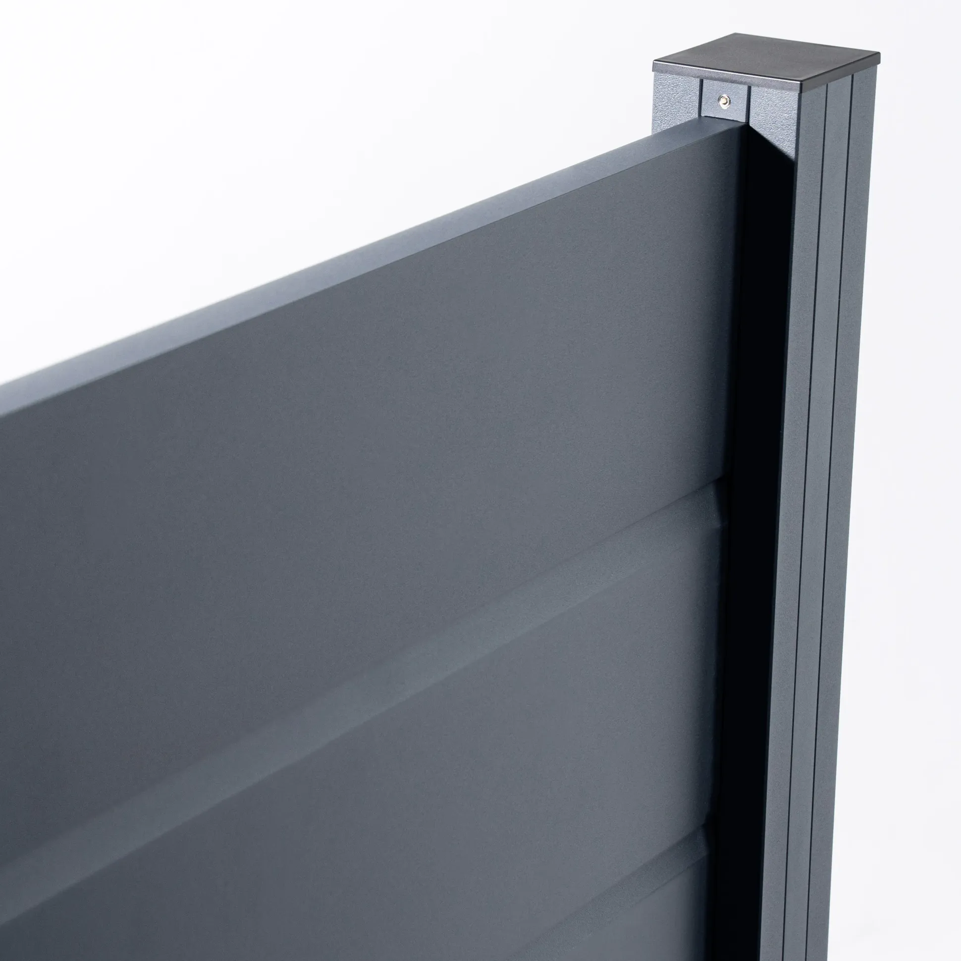 Ambiente Alu-Zaun Grundset Paneel 150 anthrazit 187 x 274,2 cm