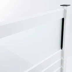 Ambiente Alu-Zaun Grundset Rhombus MINI 187 x 184,2 cm weiß