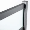 Ambiente Alu-Zaun Grundset Rhombus MINI 187 x 124,2 cm grau