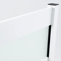 Ambiente Alu-Zaun Grundset Paneel 150 weiß 187 x 184,2 cm