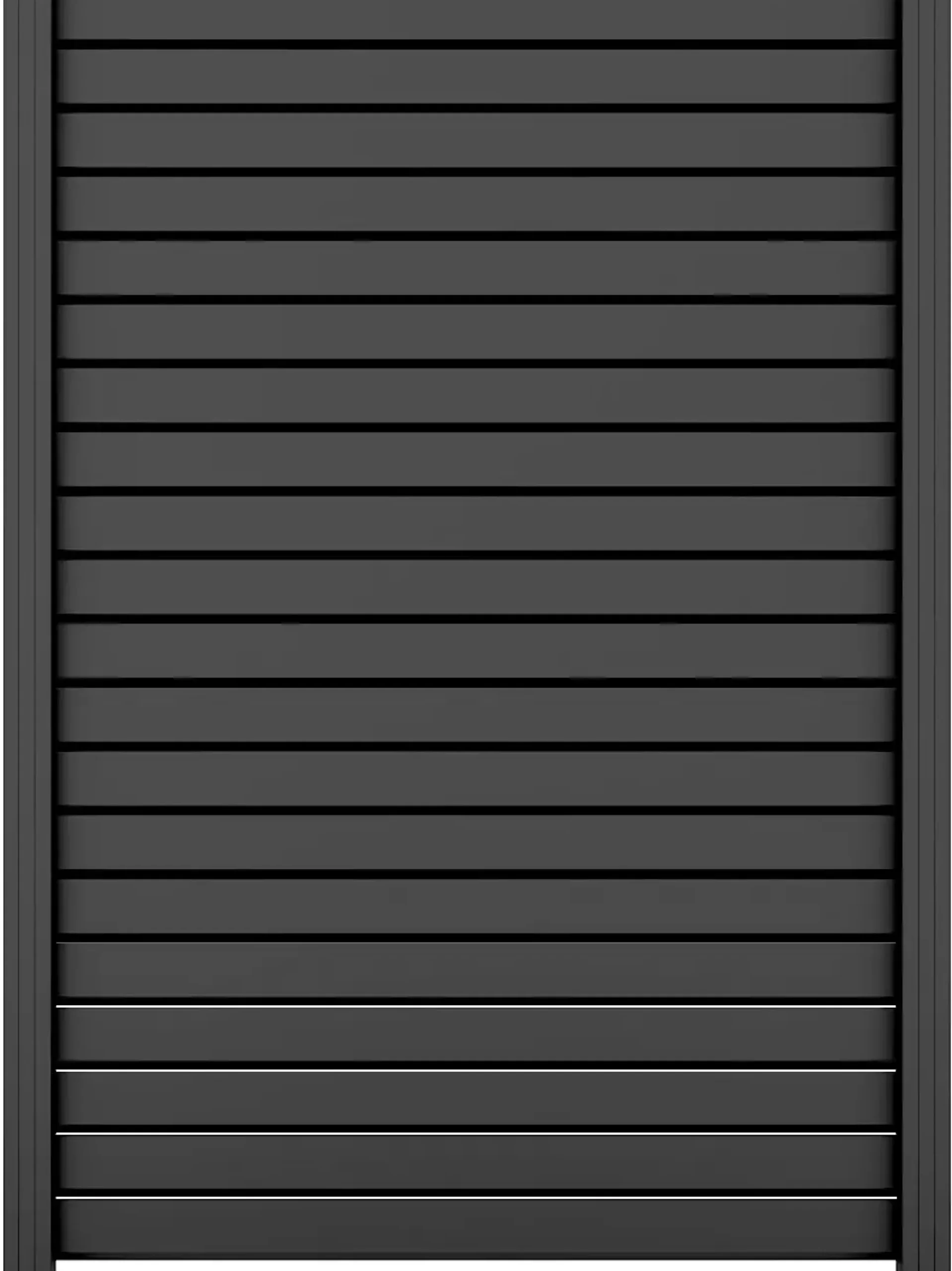 Ambiente Alu-Zaun Grundset Rhombus MINI 187 x 124,2 cm anthrazit