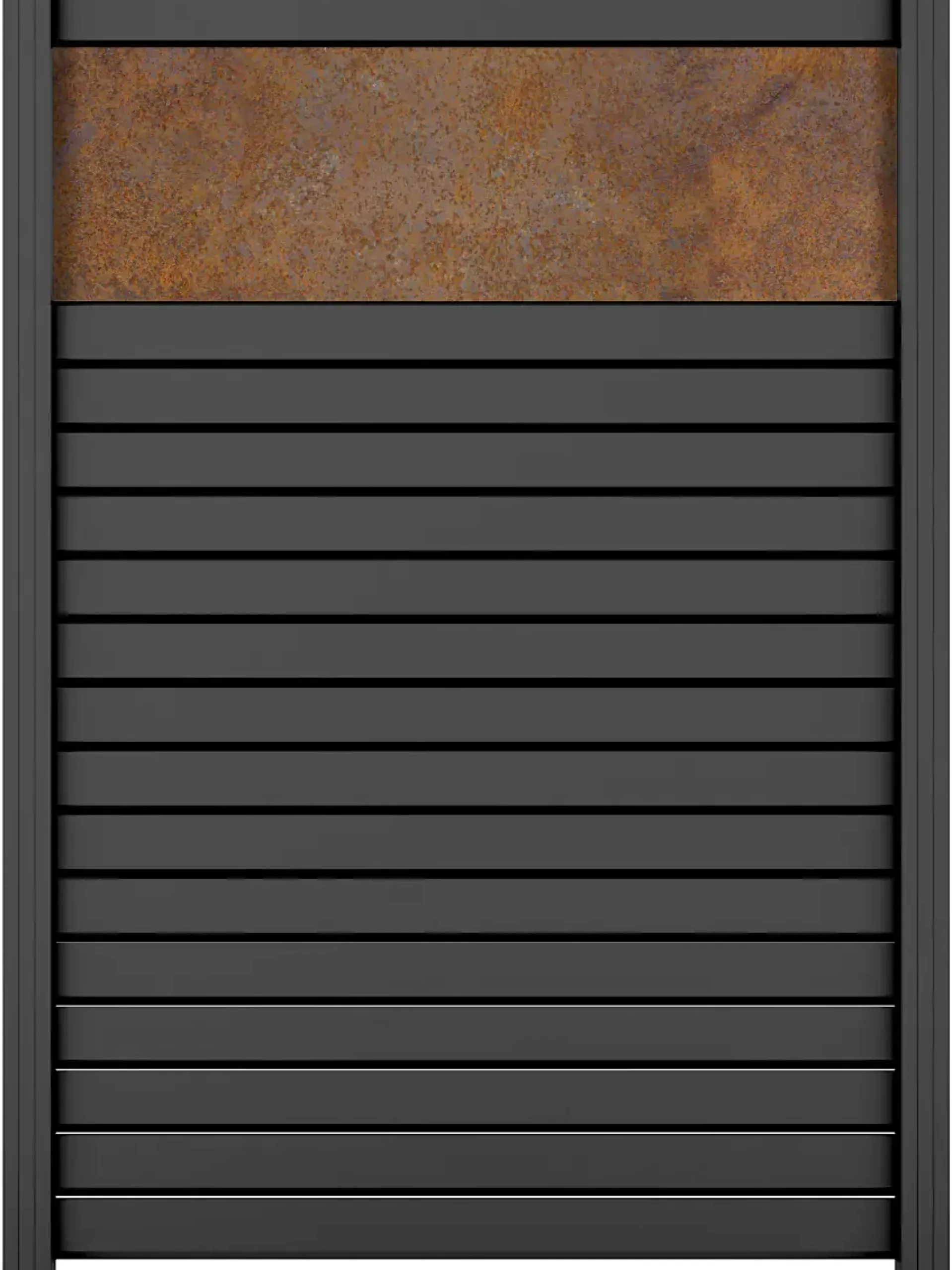 Ambiente Alu-Zaun Grundset Rhombus MINI 187 x 124,2 cm anthrazit