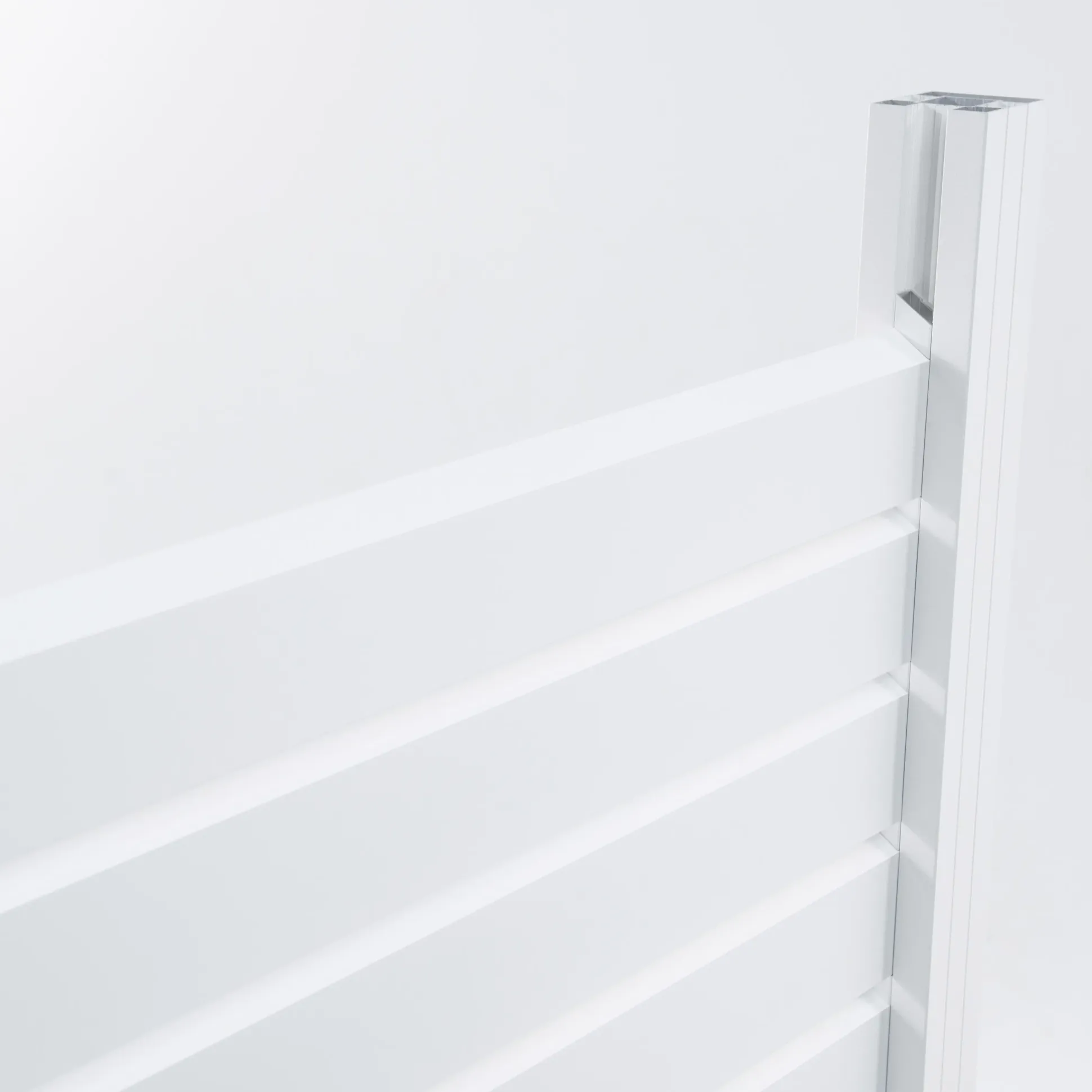 Ambiente Alu-Zaun Grundset Rhombus MINI 187 x 244,2 cm weiß