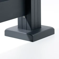 Ambiente Alu-Zaun Grundset Rhombus MAXI 187 x 124,2 cm anthrazit