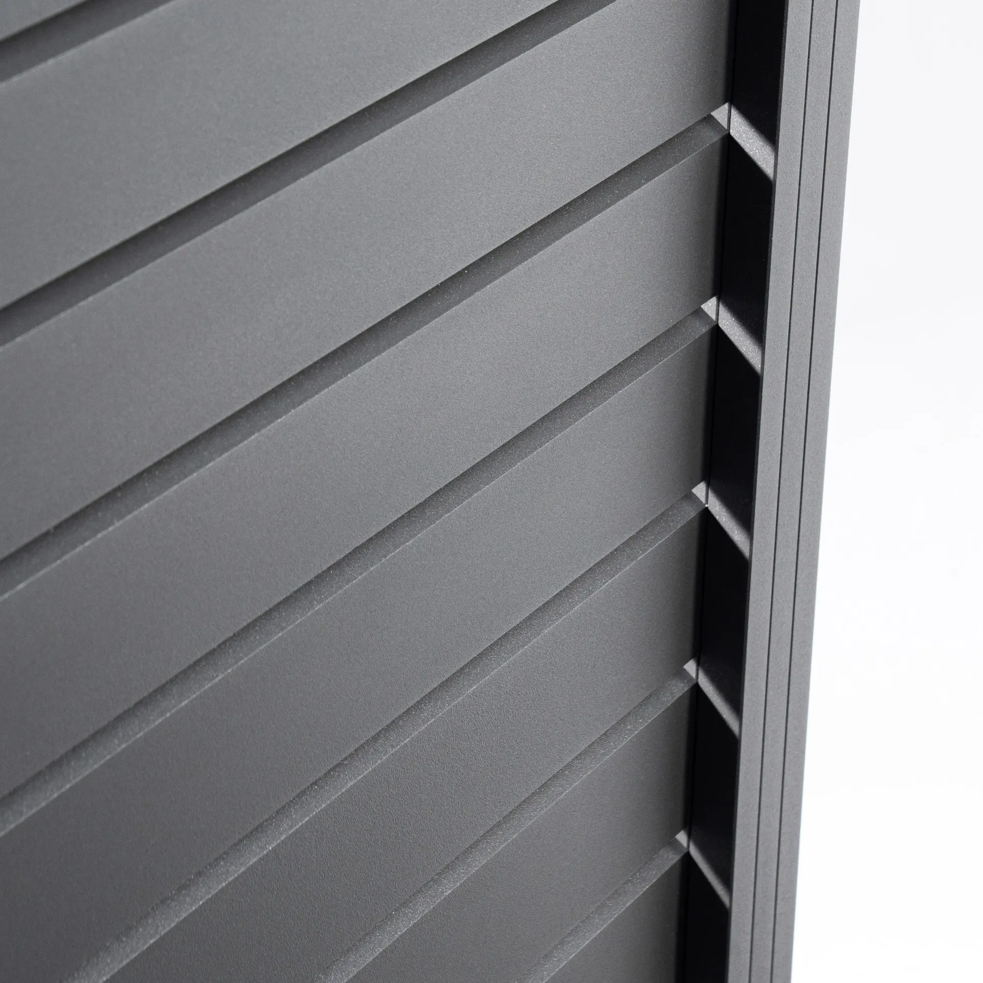 Ambiente Alu-Zaun Grundset Rhombus MINI 187 x 124,2 cm grau