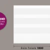 Ambiente Alu-Zaun Paneel 150 + ESG 8 mm 180 cm x 180 cm 22 mm stark