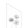 Ambiente Glaszaun Dekor 93 schräg 103 x 180/120 cm gehärtetes 8 mm Glas