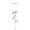 Ambiente Glaszaun Dekor 93 51,5 x 180 cm gehärtetes 8 mm Glas