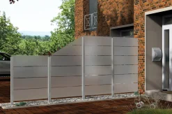 Ambiente Glaszaun Dekor 82 120 x 180 cm gehärtetes 8 mm Glas