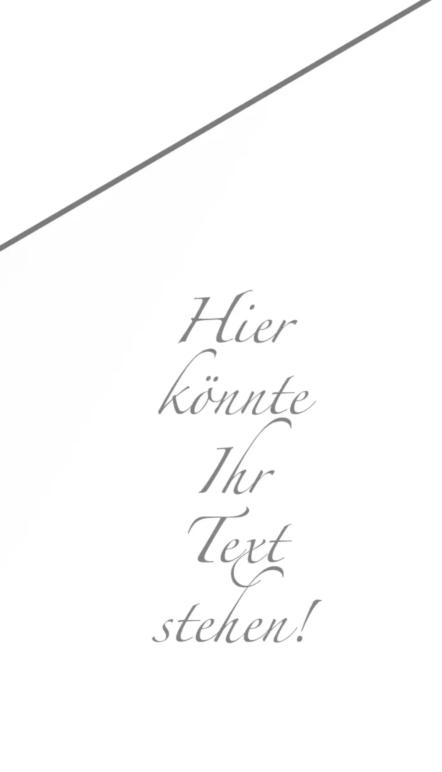 Ambiente Glaszaun Dekor Logo schräg 103 x 120/180 cm gehärtetes 8 mm Glas