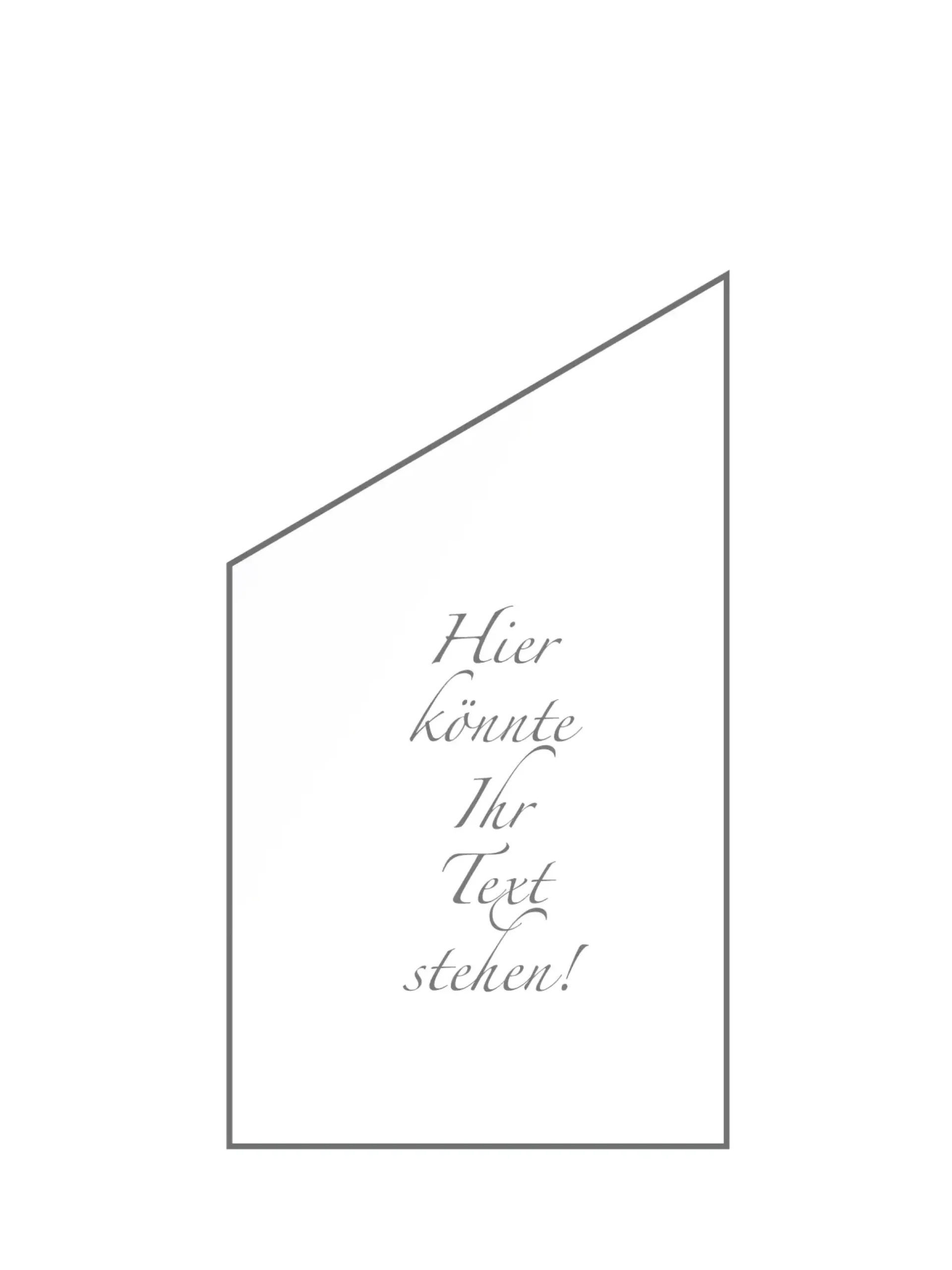 Ambiente Glaszaun Dekor Logo schräg 103 x 120/180 cm gehärtetes 8 mm Glas