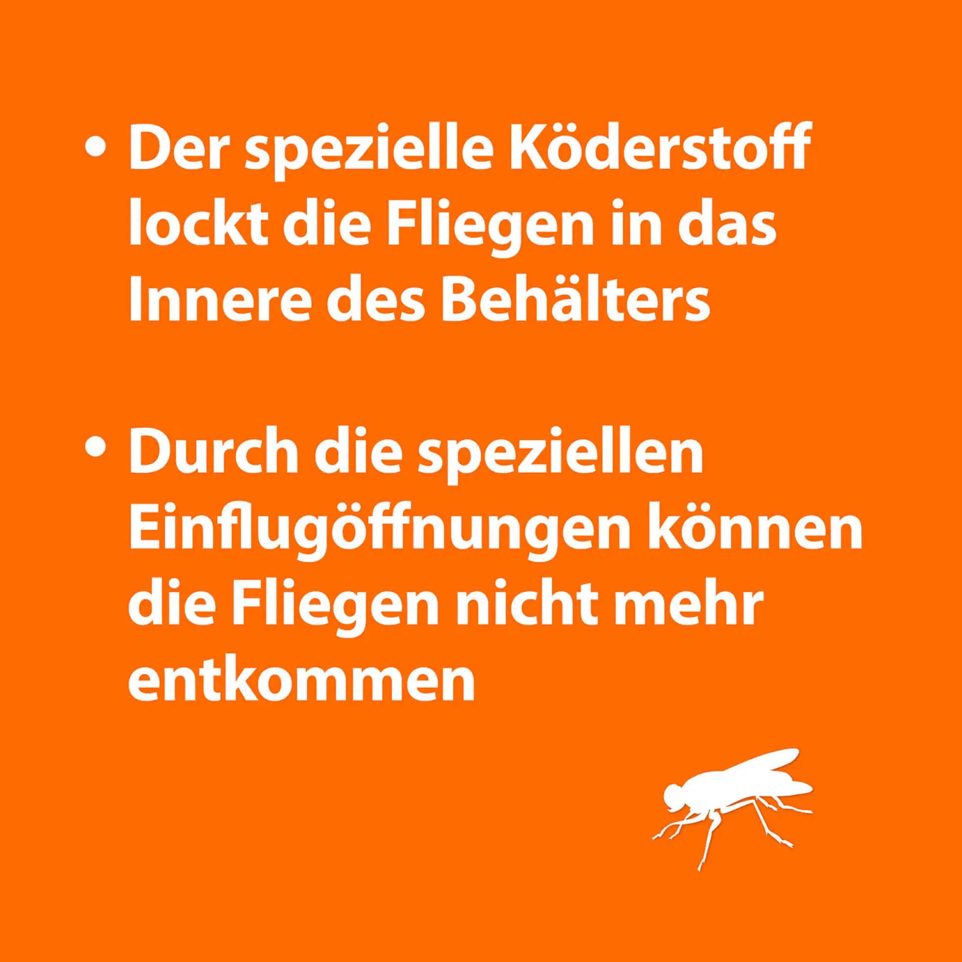 Ardap Fliegenfalle mit Lockstoff 1 Stück