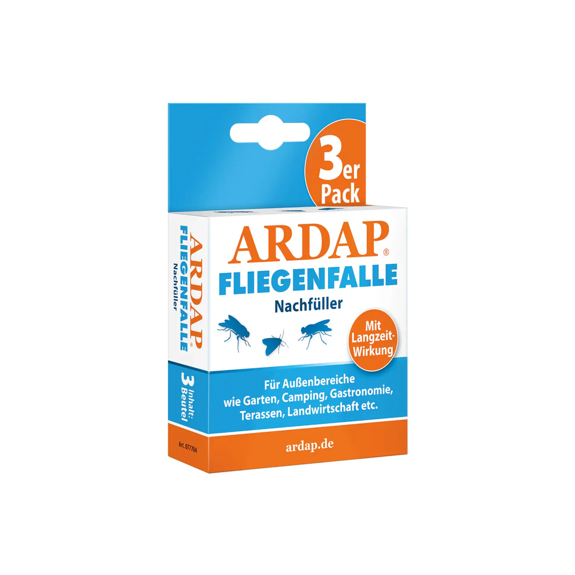 Ardap Fliegenfalle Nachfüllpack 2 Stück