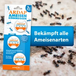 Ardap Pro Ameisenköderdose 3 Stück