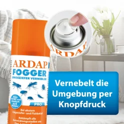 Ardap Pro Fogger vernebelt Ungeziefer und Flöhe 200 ml