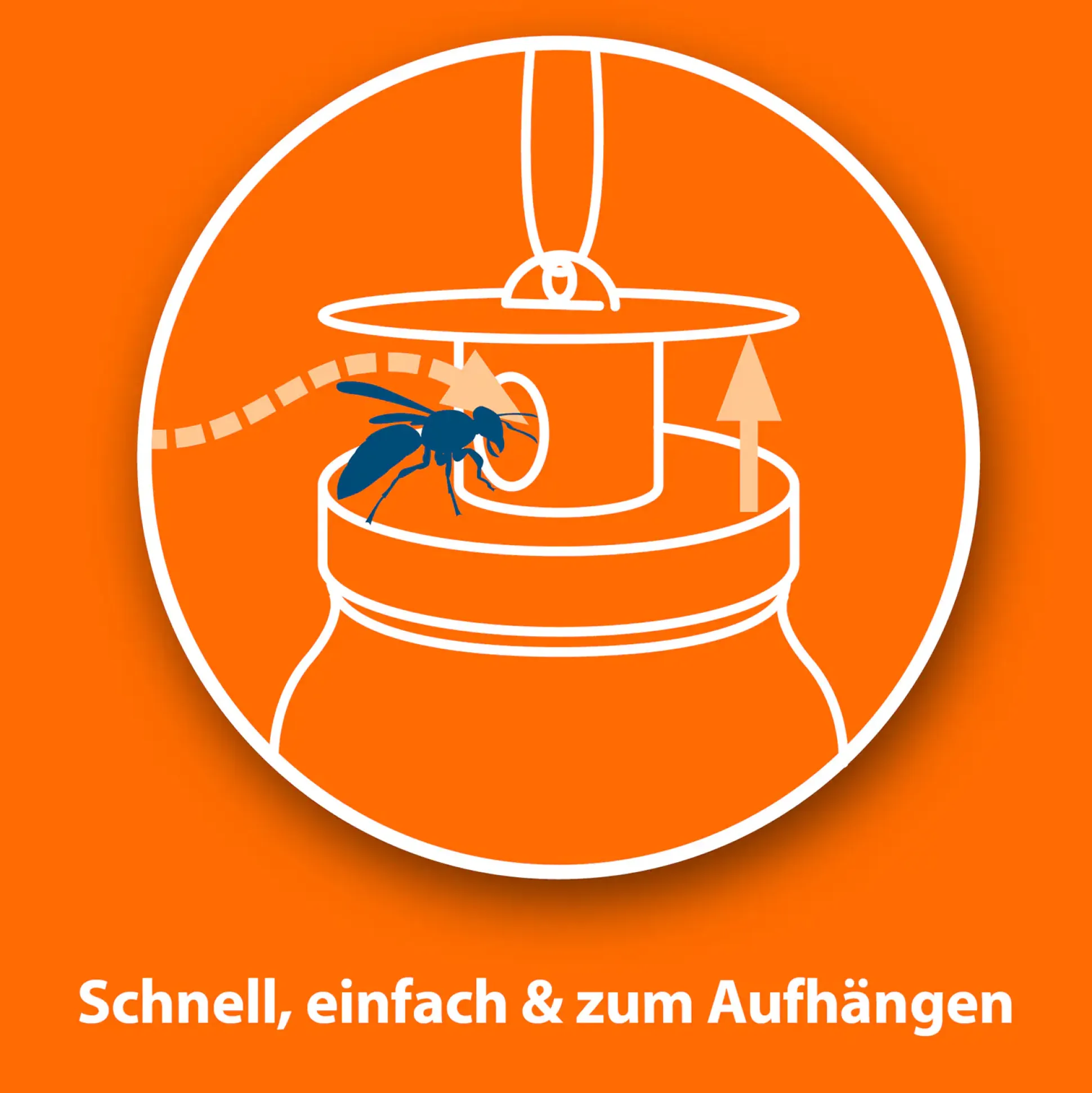 Ardap Wespenfalle mit Lockstoff 1 Stück