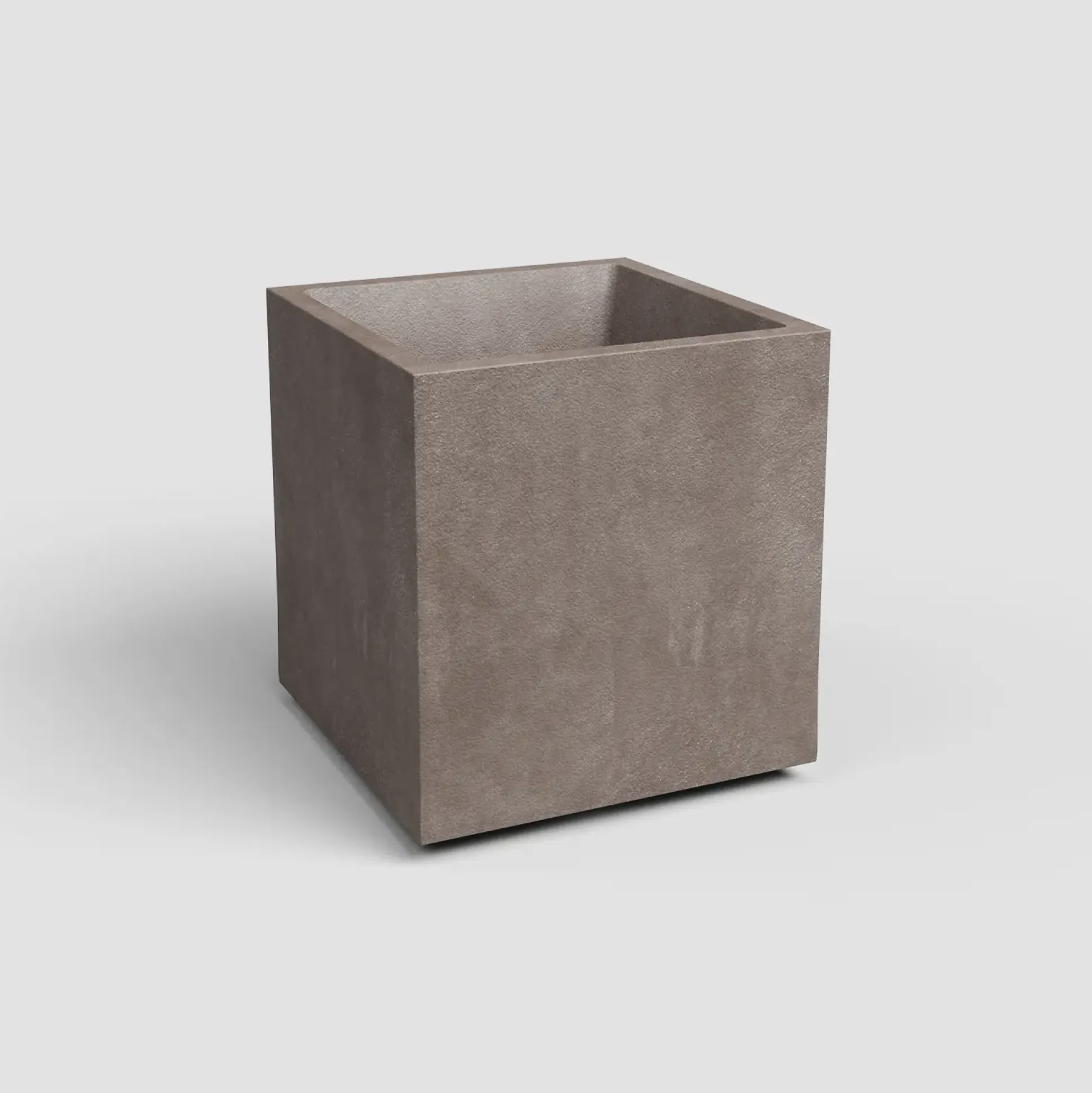 Artevasi Übertopf Sydney Kunststoff 30 x 30 cm taupe