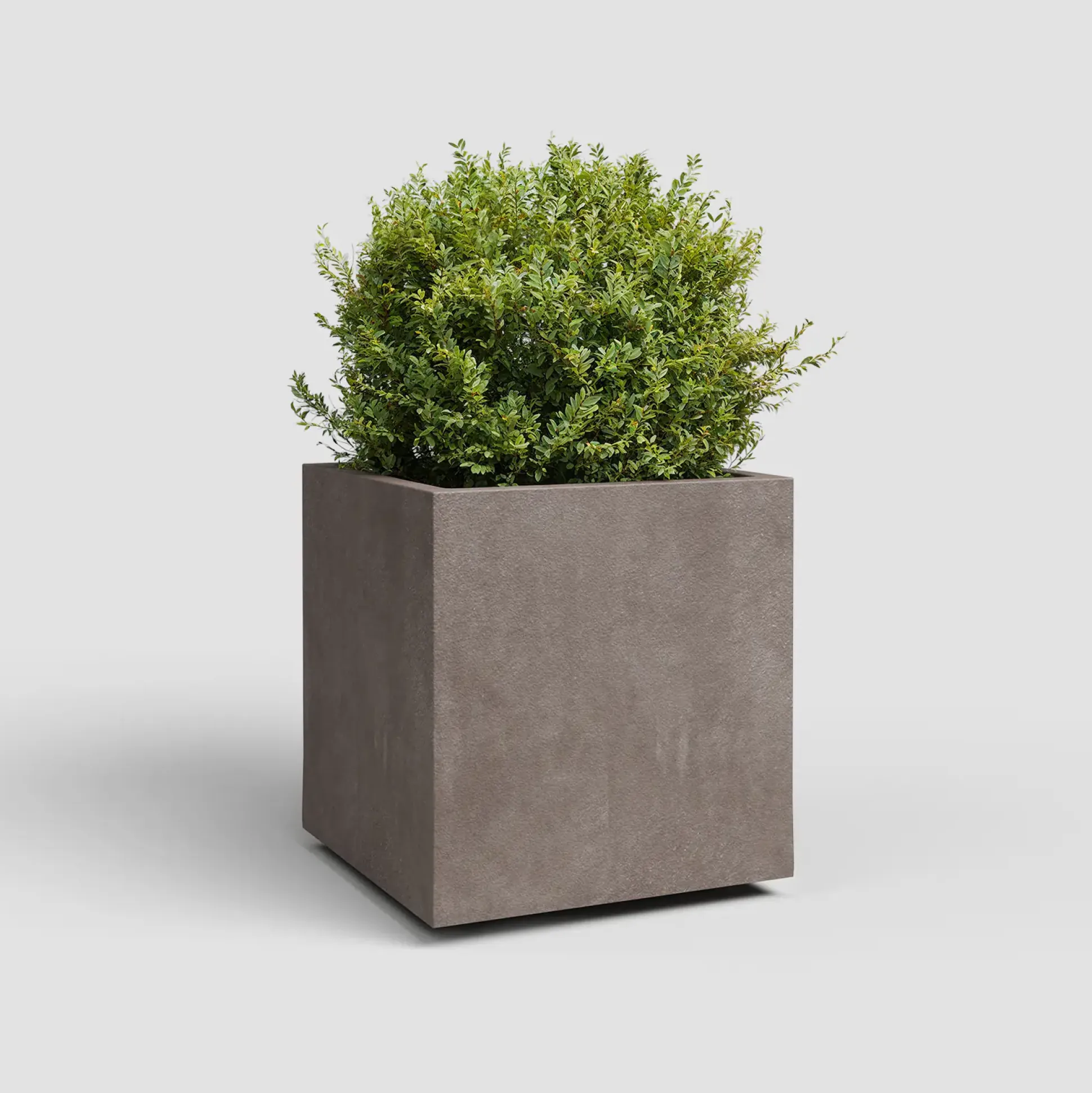 Artevasi Übertopf Sydney Kunststoff 30 x 30 cm taupe