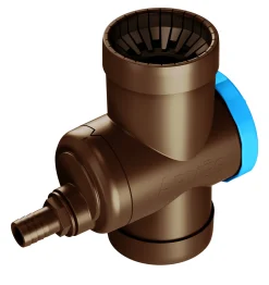 Arves Wassersammler mit Netzfilter dunkelbraun