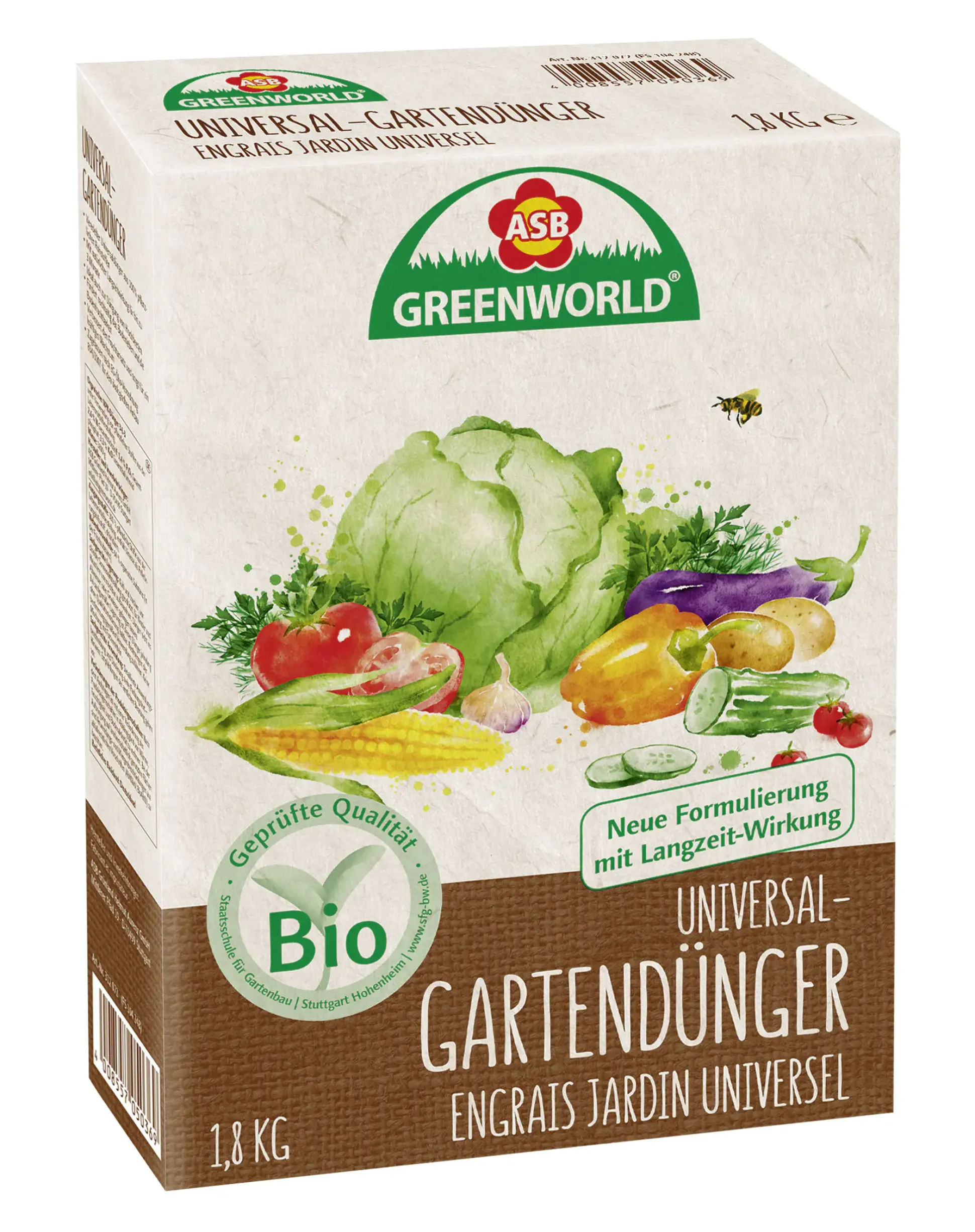 ASB Greenworld Bio Universal Gartendünger 1,8 kg