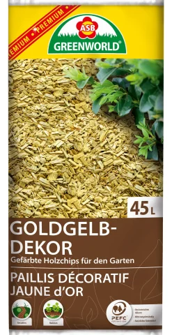 ASB Greenworld Dekochips Gelb 45 L