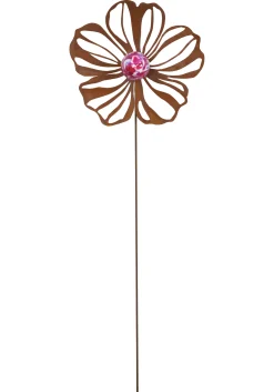 Badeko Blume Porto 140 x 40 cm rostbraun