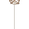 Badeko Gartenstecker Vogel Elise 130 x 30 cm rostbraun