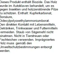 Baumpfahl 100 cm, Ø 6 cm, kesseldruckimprägniert